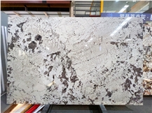 Everest White Granite Slab