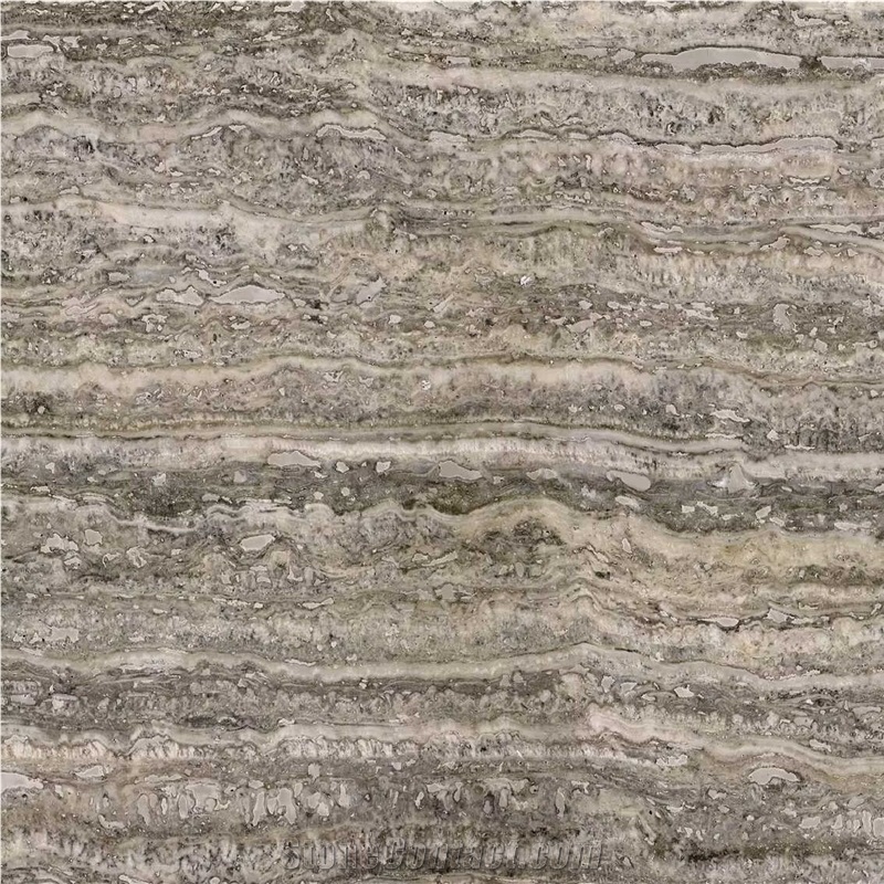Marjan Silver Travertine Tile