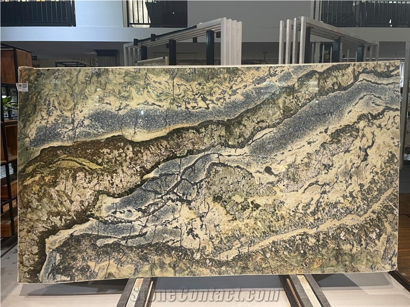 Shangri La Blue Quartzite Slab