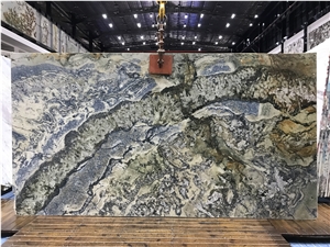Shangri La Blue Quartzite Finished Product