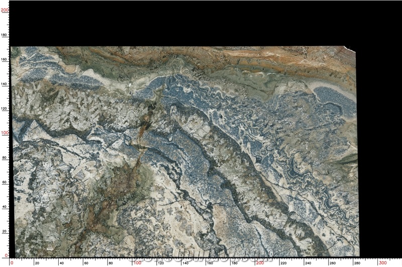 Shangri La Blue Quartzite Finished Product