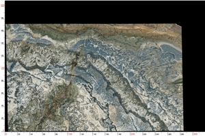 Shangri La Blue Quartzite Finished Product