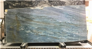 Verde Picasso Quartzite Slab