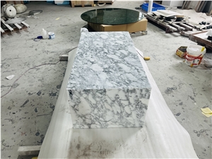 Arabescato White Marble Coffee Tables Modern Design
