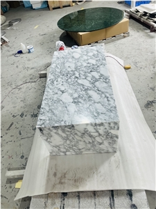 Arabescato White Marble Coffee Tables Modern Design