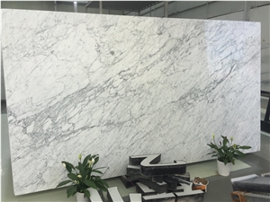 Carrara White Marble Slabs For Interior Decoration
