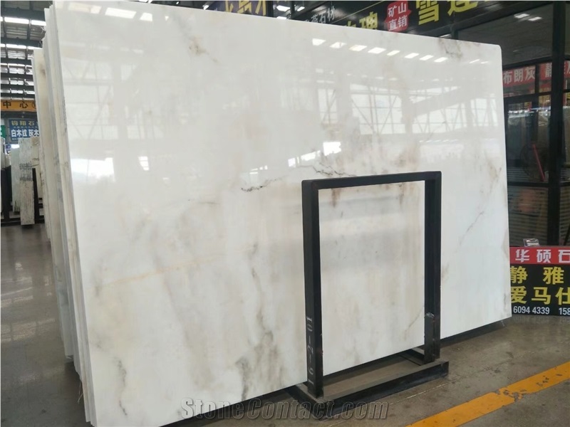 Cloudy White Jade Marble For Wall And Floor Tiles