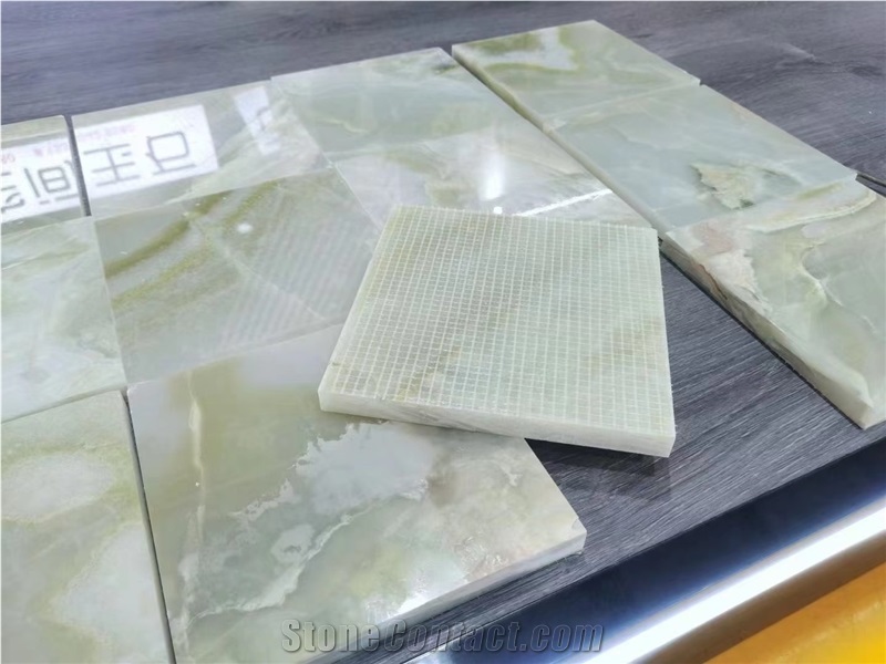 Light Green Onyx Stone For Interior Decoration