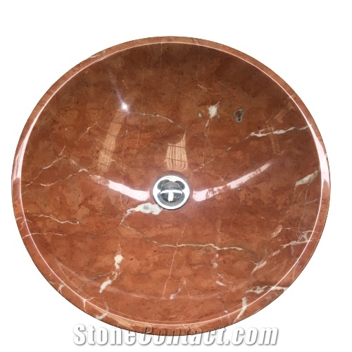 Nero Portoro Vena Larga Marble Round Wash Basins