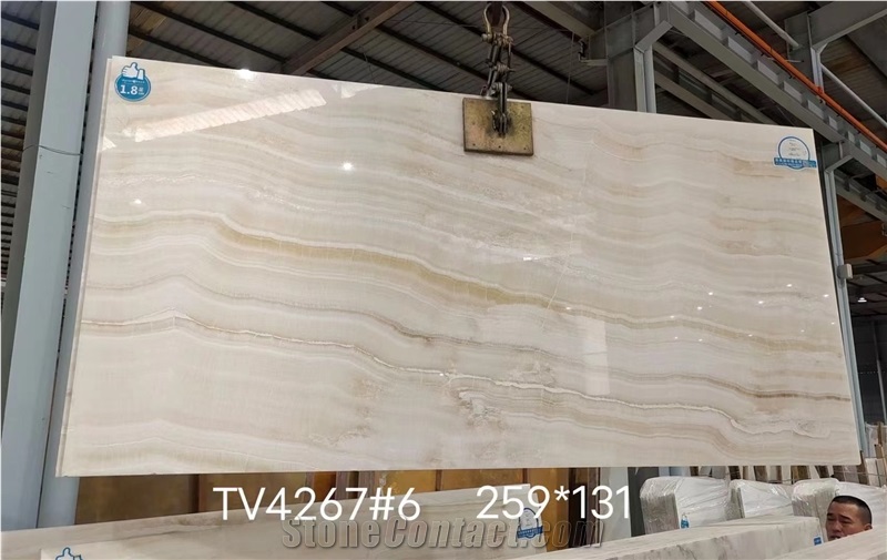 Tiger White Onyx For Wall Features