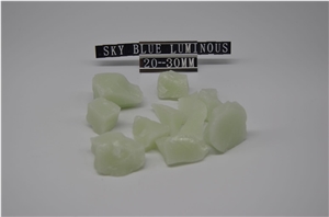 Luminous Stones Glow In Dark Garden Natural Glowing Stone