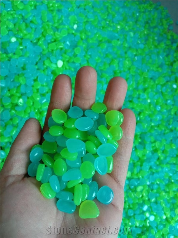 Luminous Stones Glow In Dark Garden Pebbles  Glowing Stone