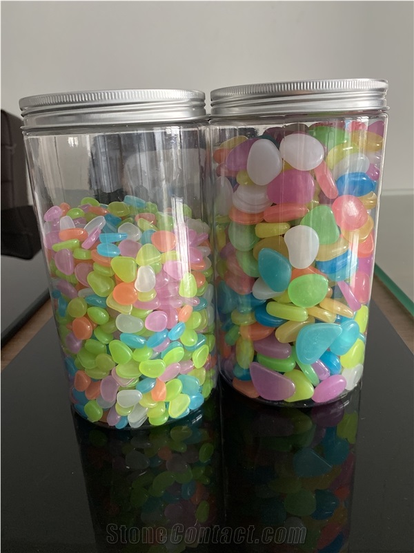 Luminous Stones Glow In Dark Garden Pebbles  Glowing Stone