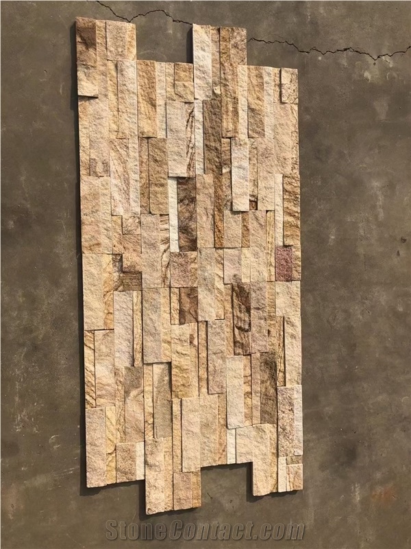 China Black Split Face Stone Veneer Slate Wall Cladding