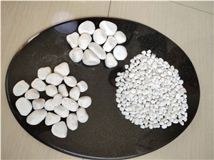 Decorative Garden Stone Snow White Gravel Stone