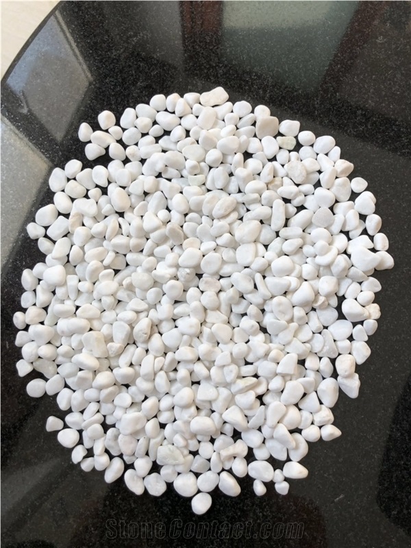 Decorative Garden Stone Snow White Gravel Stone