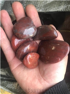 Garden River Pebble Stone Red Pebbles Polished Landscape