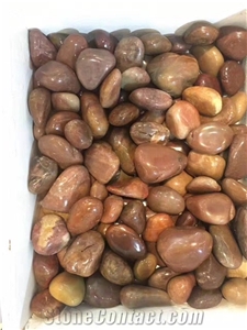 Garden River Pebble Stone Red Pebbles Polished Landscape