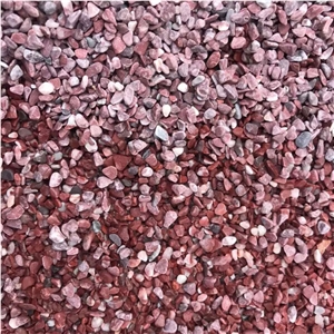 Natural Granite Tumbled Small Snow White Pebbles