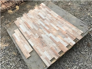 Natural Slate Stone Cultured Stone Tile Facade Wall Tile