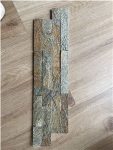 Rusty Quartzite Stacked Stone Cladding Panels