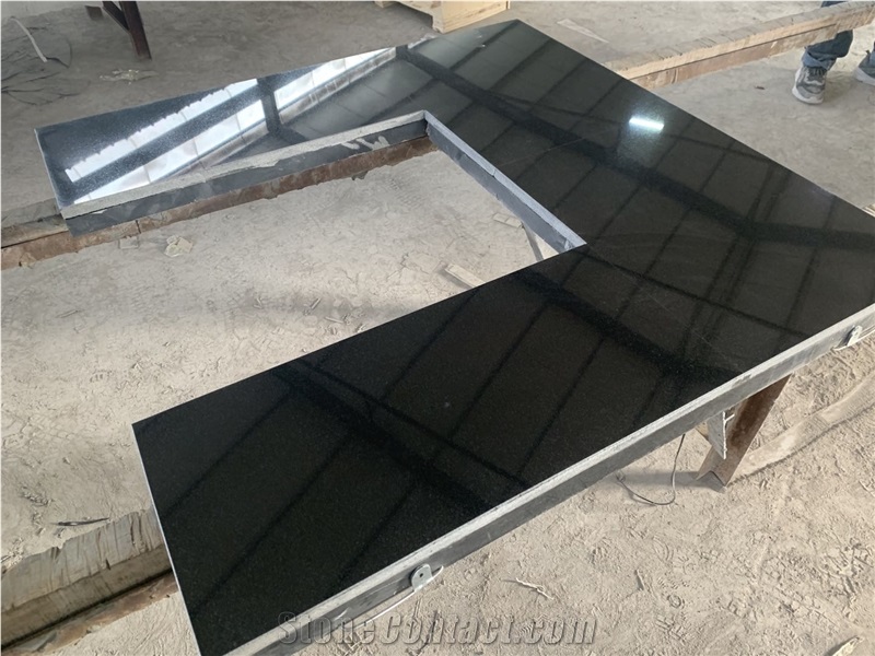 Shanxi Black Granite Fireplace Back Panel