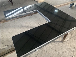 Shanxi Black Granite Fireplace Back Panel