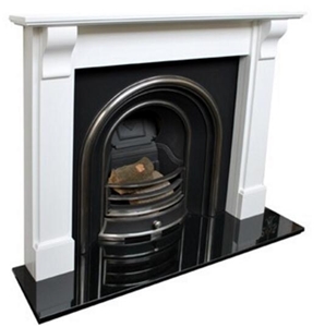 Shanxi Black Granite Polished Firepalce Surroundings