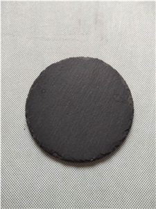 Square Black Slate Coaster Stone Coasters
