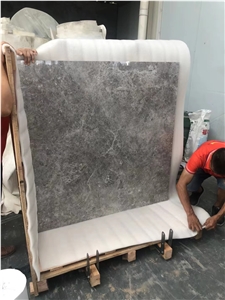 Dora Cloud Grey Marble Slab From Turkey