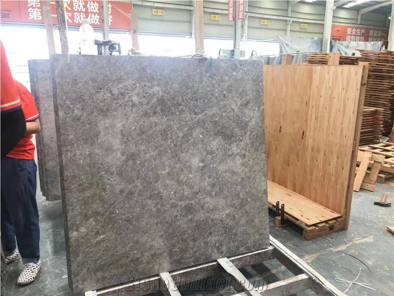 Dora Cloud Grey Marble Slab From Turkey