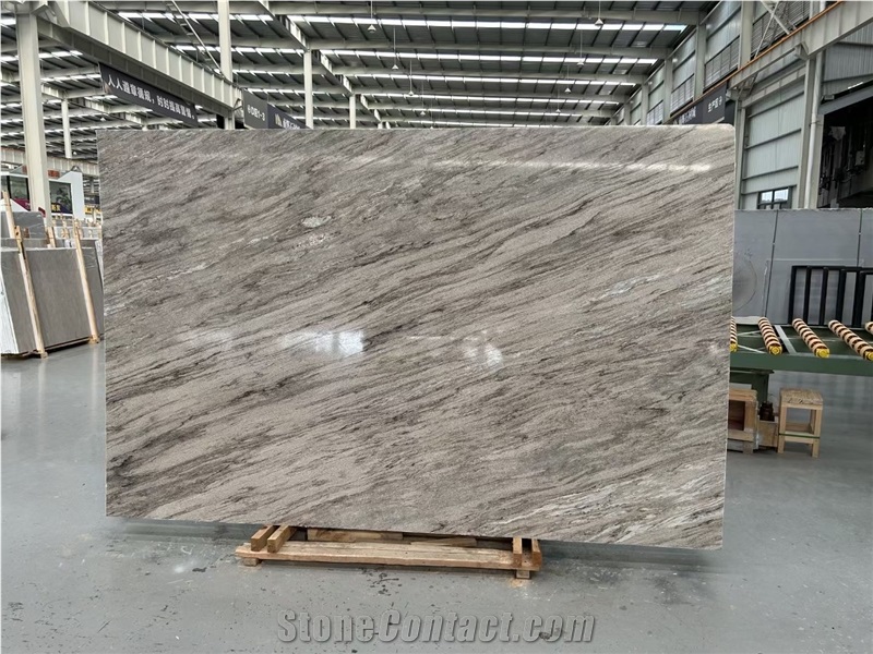 Palissandro Brown Marble Wall Polished Slab Pattern