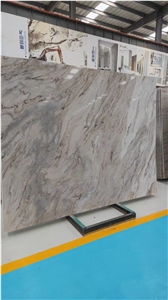 Palissandro Brown Marble Wall Polished Slab Pattern