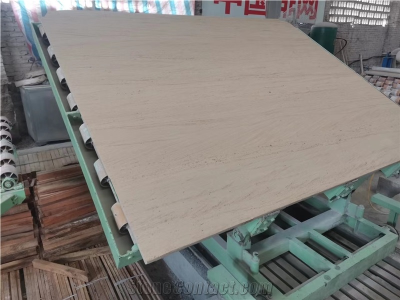 Portugal Moca Cream Limestone Fine Grain Slab