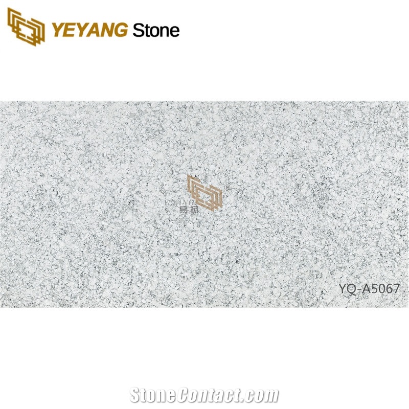 White Granite Quartz Countertops For Kitchen Top A5067