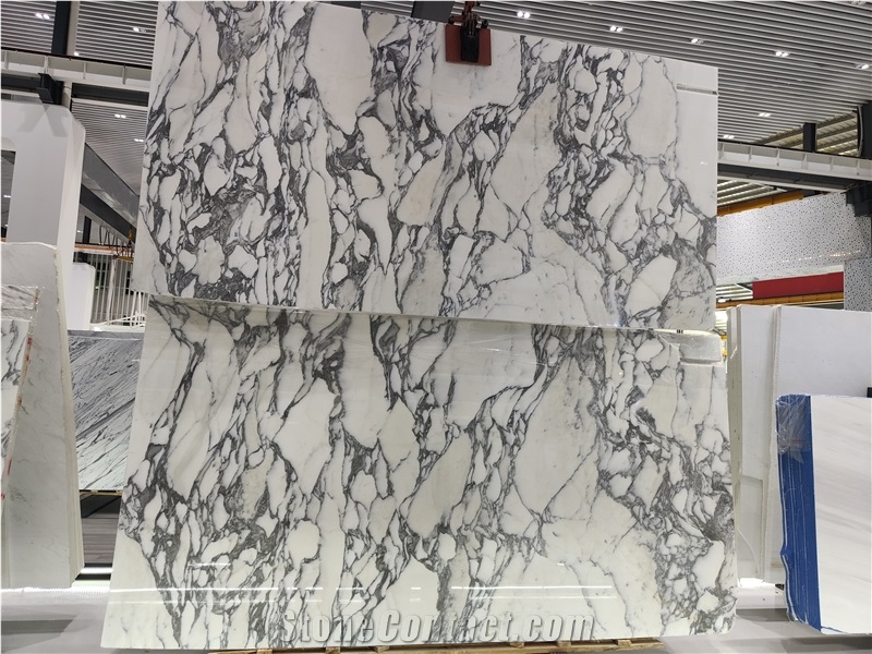 Arabascato Bianco Marble Slab Backsplash Tiles