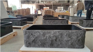 Black Granite Stone Sink