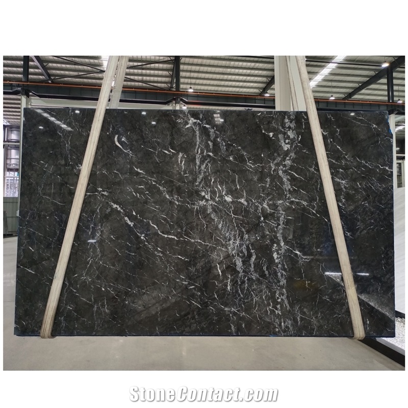 Grigio Argentato Marble Slab Tiles