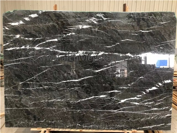 Grigio Argentato Marble Slab Tiles