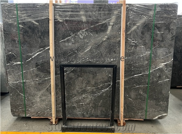 Grigio Argentato Marble Slab Tiles