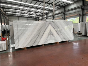 Guanxi Carrara White Marble Slabs Design