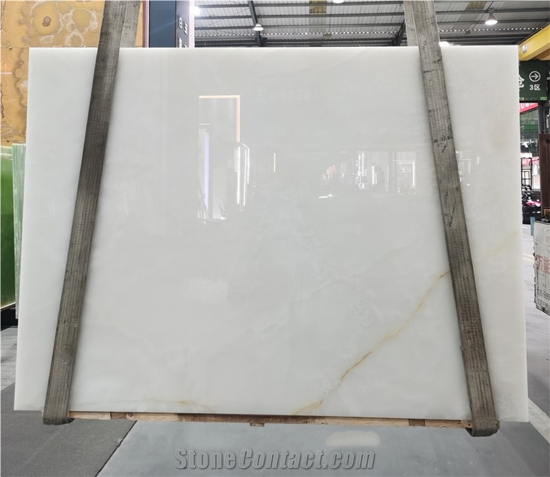 High Grade White Onyx Slabs