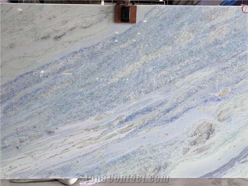 Icerburg Blue Quartzite Vanity Custom Bathroom Tops
