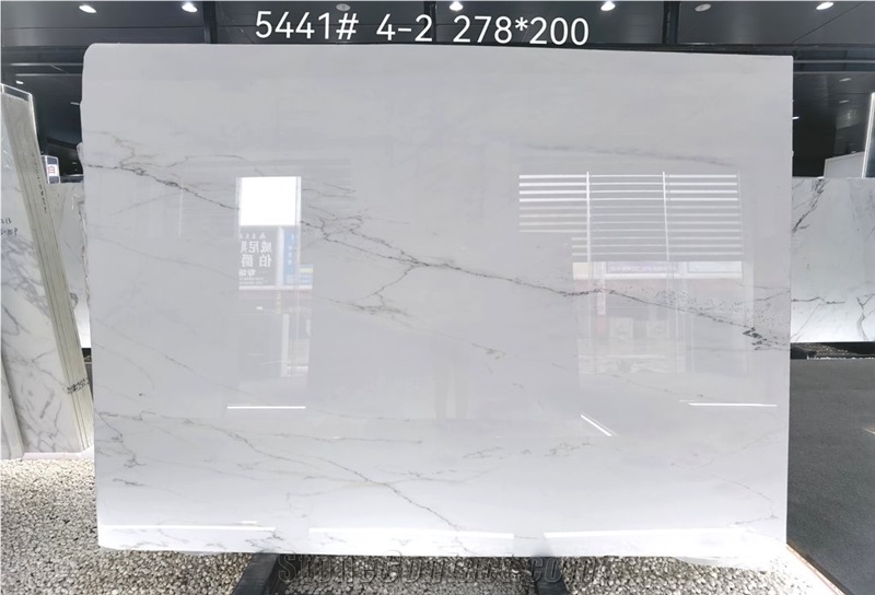 Lincoln White Marble Slab Marble Tiles
