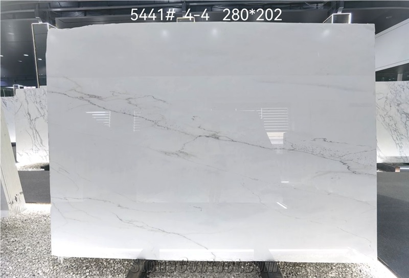 Lincoln White Marble Slab Marble Tiles
