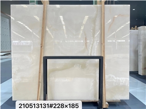 Onice Bianco Onyx White Snow Onyx Slab Wall Tiles