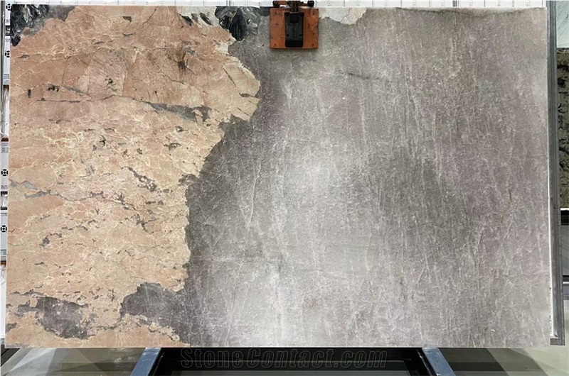 Polished Patagonia Pink Granite Slabs