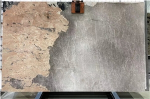 Polished Patagonia Pink Granite Slabs