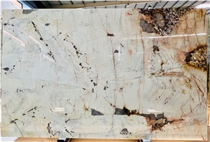 Polished Patagonia Pink Granite Slabs