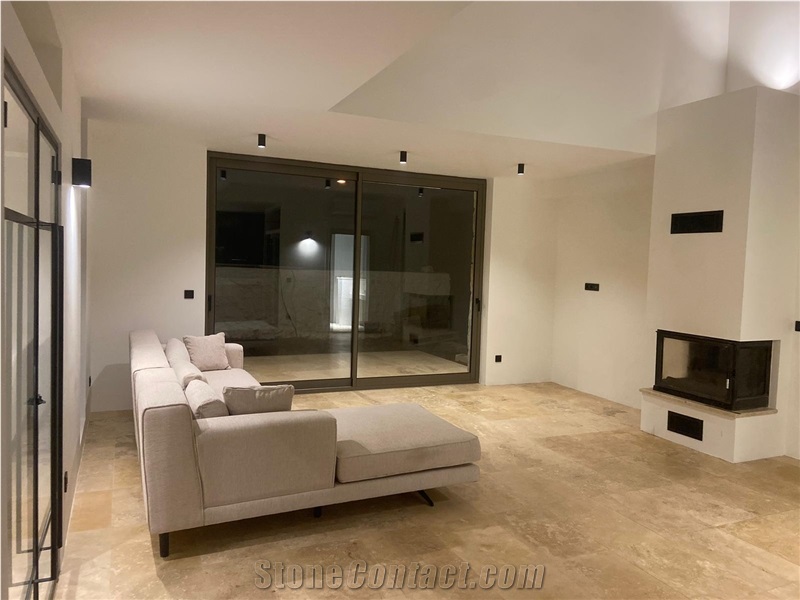 Saffron Travertine